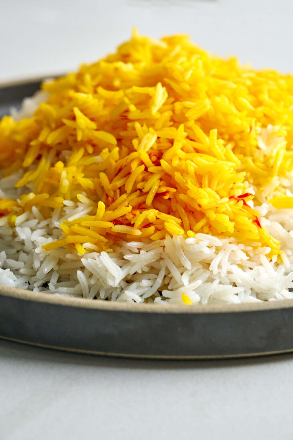 4-ingredient Steamed Persian Rice (with Or Without Saffron)