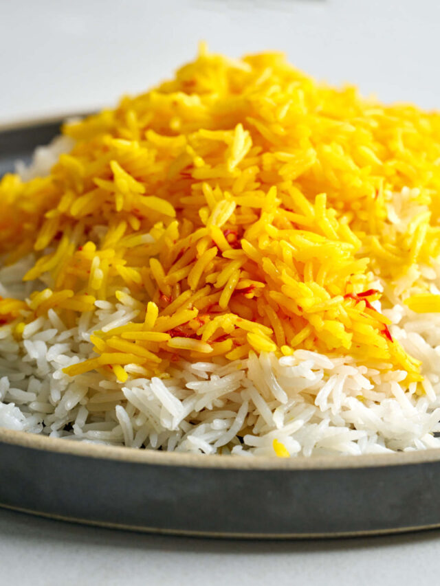 Persian Basmati Rice with Saffron
