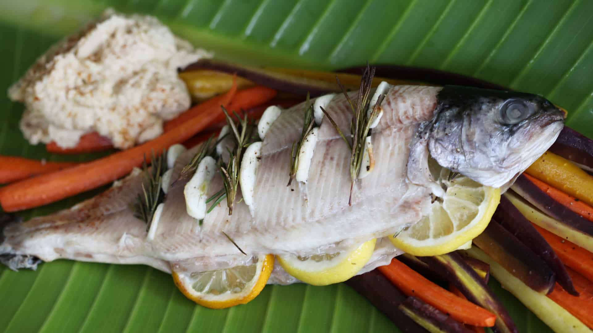 Rosemary Garlic Trout | Proportional Plate