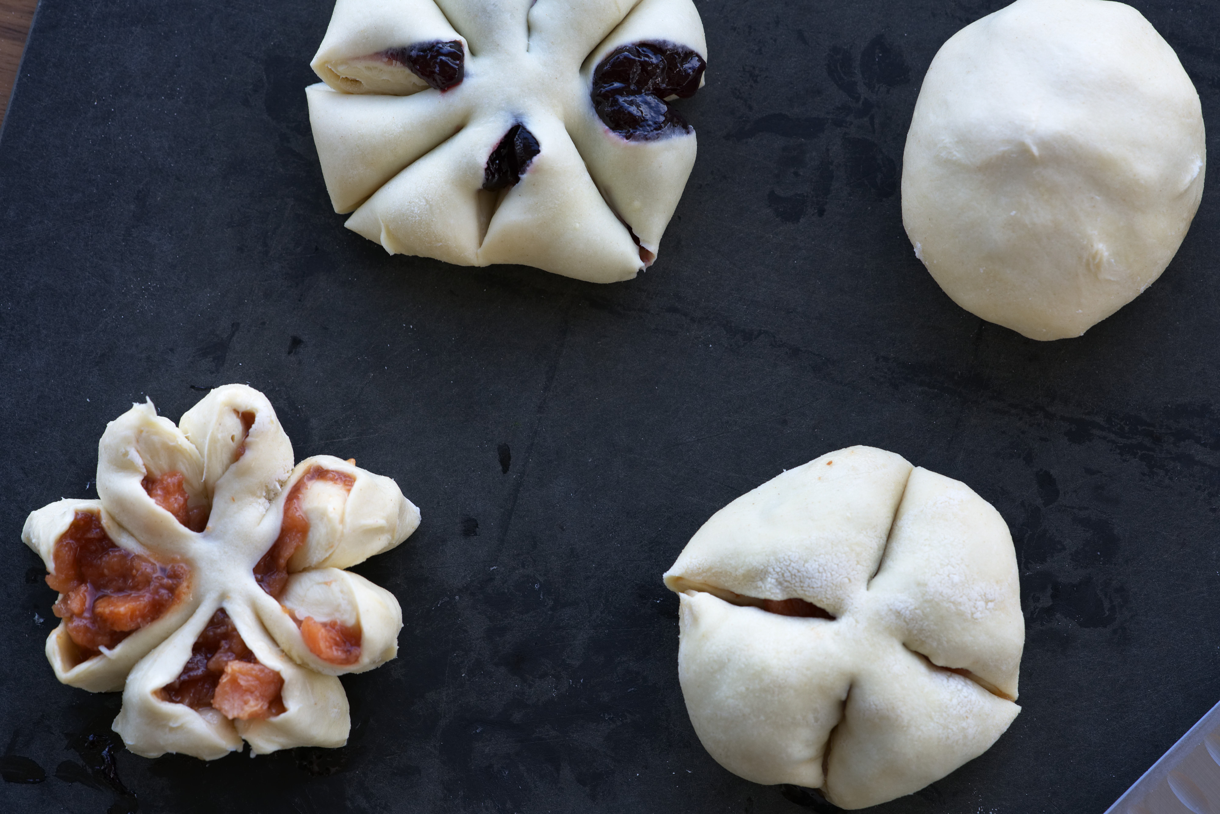 3-ingredient Pastry Flowers | Proportional Plate