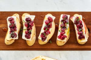 crostini cranberry