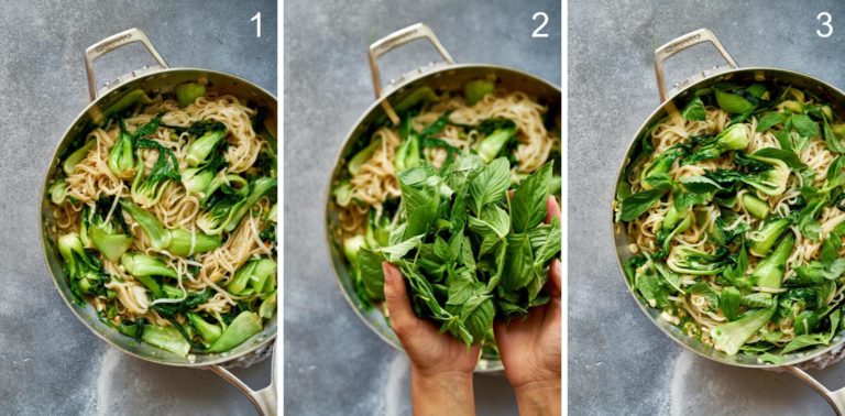 Bok Choy Stir Fry Recipe With Holy Basil Proportional Plate