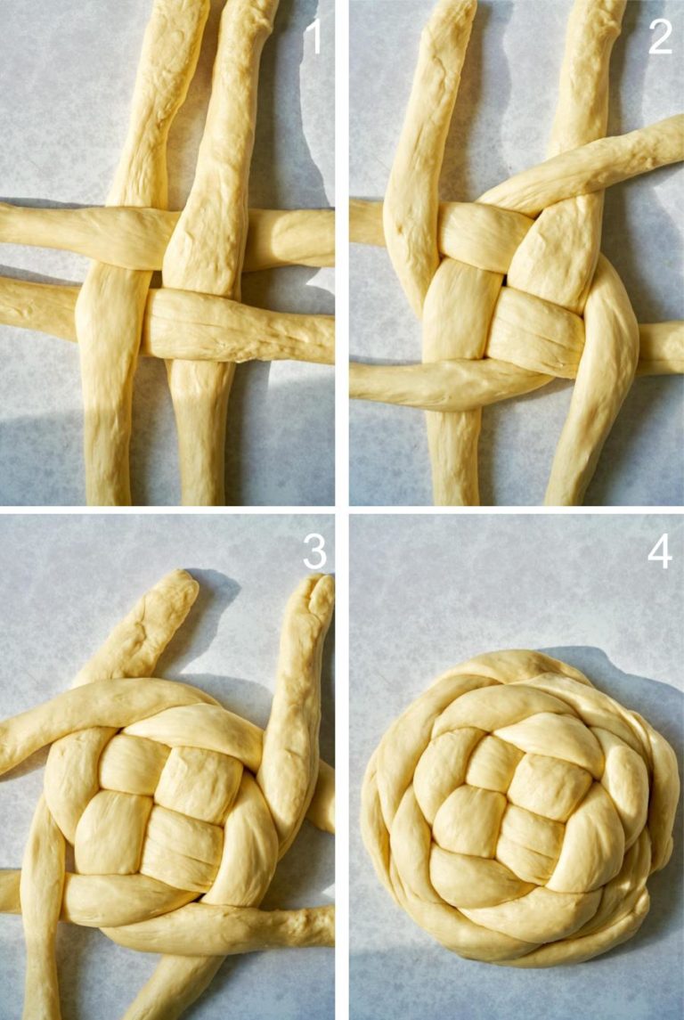 Challah Bread: Round & 4-strand