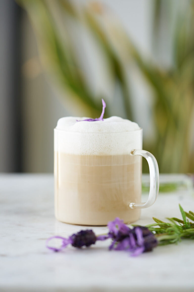 London Fog Latte with Lavender