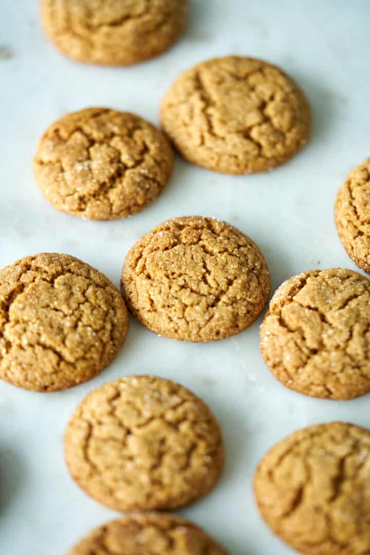 Pomegranate Orange Molasses Cookies - Proportional Plate