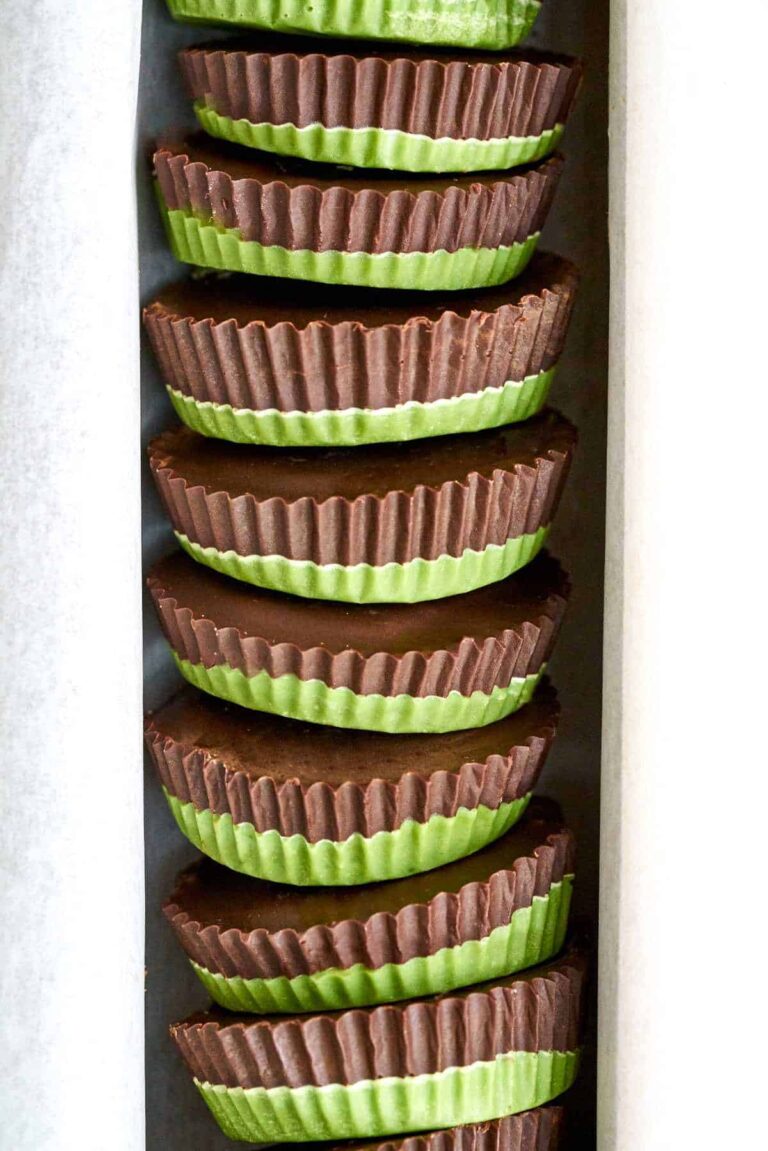 Matcha Chocolate Peanut Butter Cups