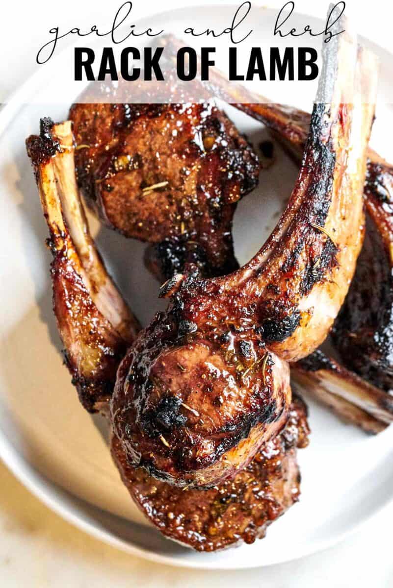 Garlic Herb Lamb Chops Recipe - The Forked Spoon