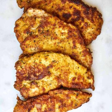 Chicken Schnitzel - with Chicken Breast | Proportional Plate