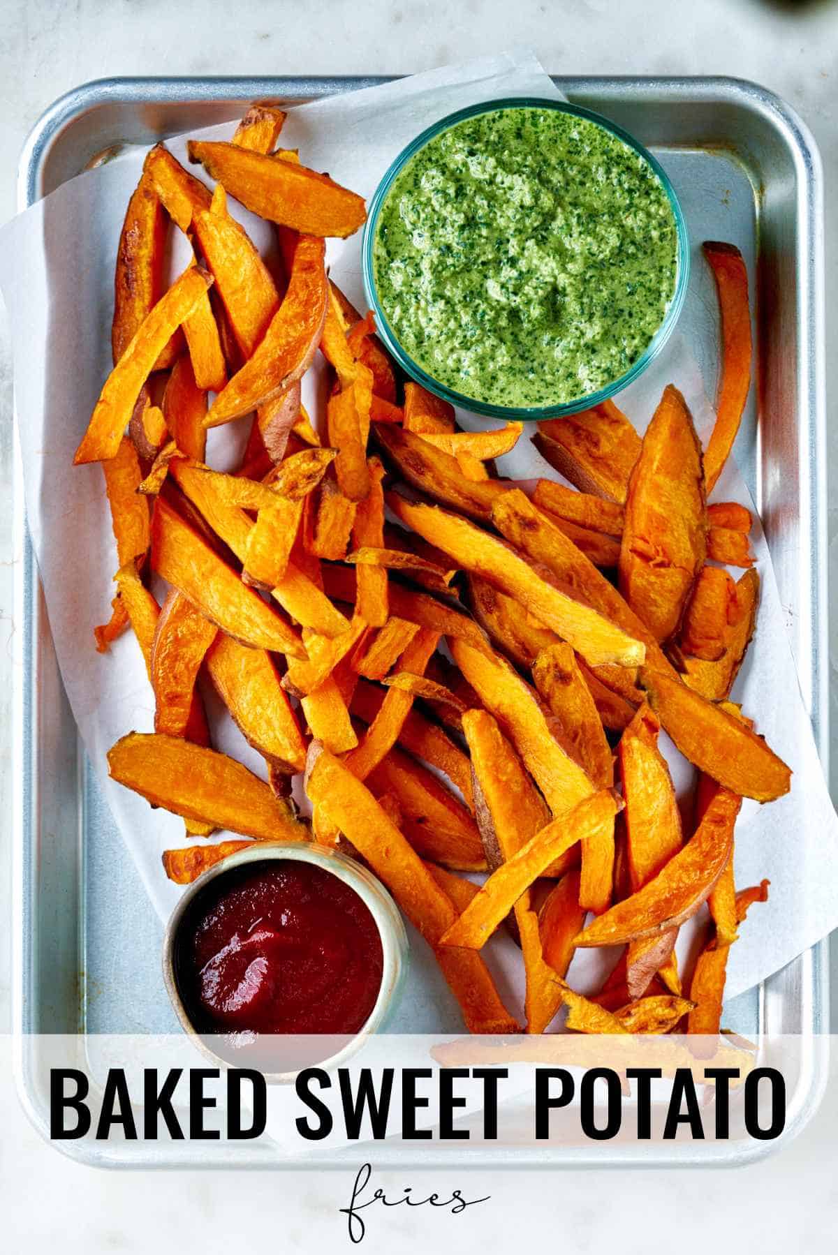 Crispy Oven Baked Sweet Potato Fries