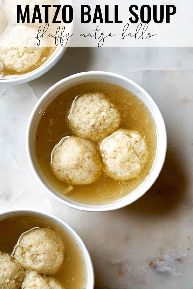 Matzo Ball Soup {Fluffy & Flavorful}