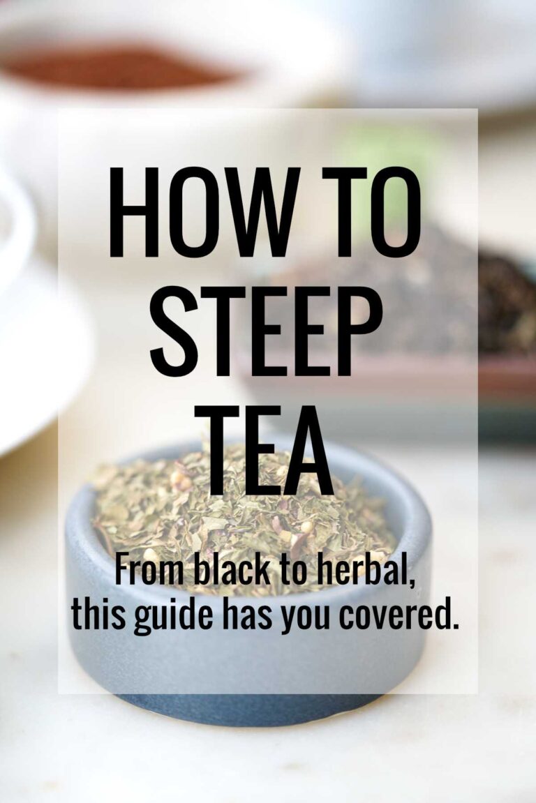 How to Properly Steep Tea