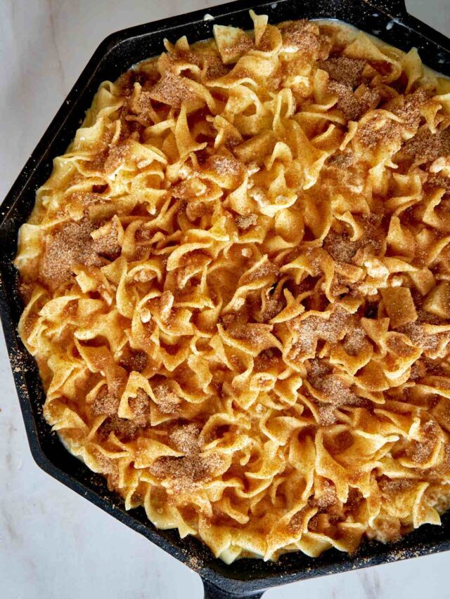 Cast-Iron Noodle Kugel