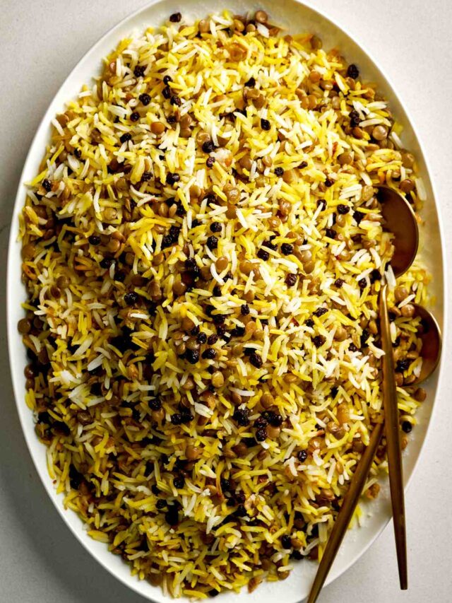 Adas Polo – Persian Lentil Rice