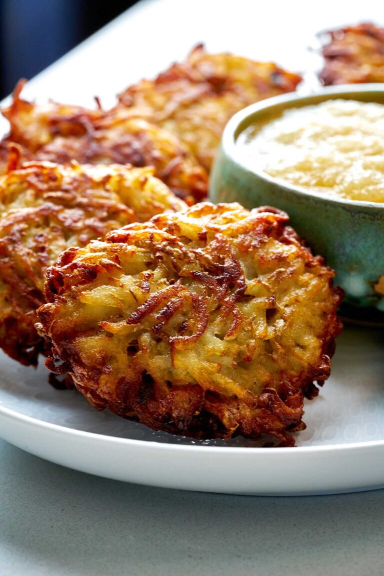 The Ultimate Crispy Latke Recipe - Proportional Plate