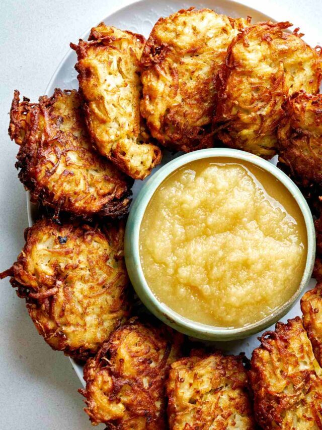 Crispy Potato Latkes