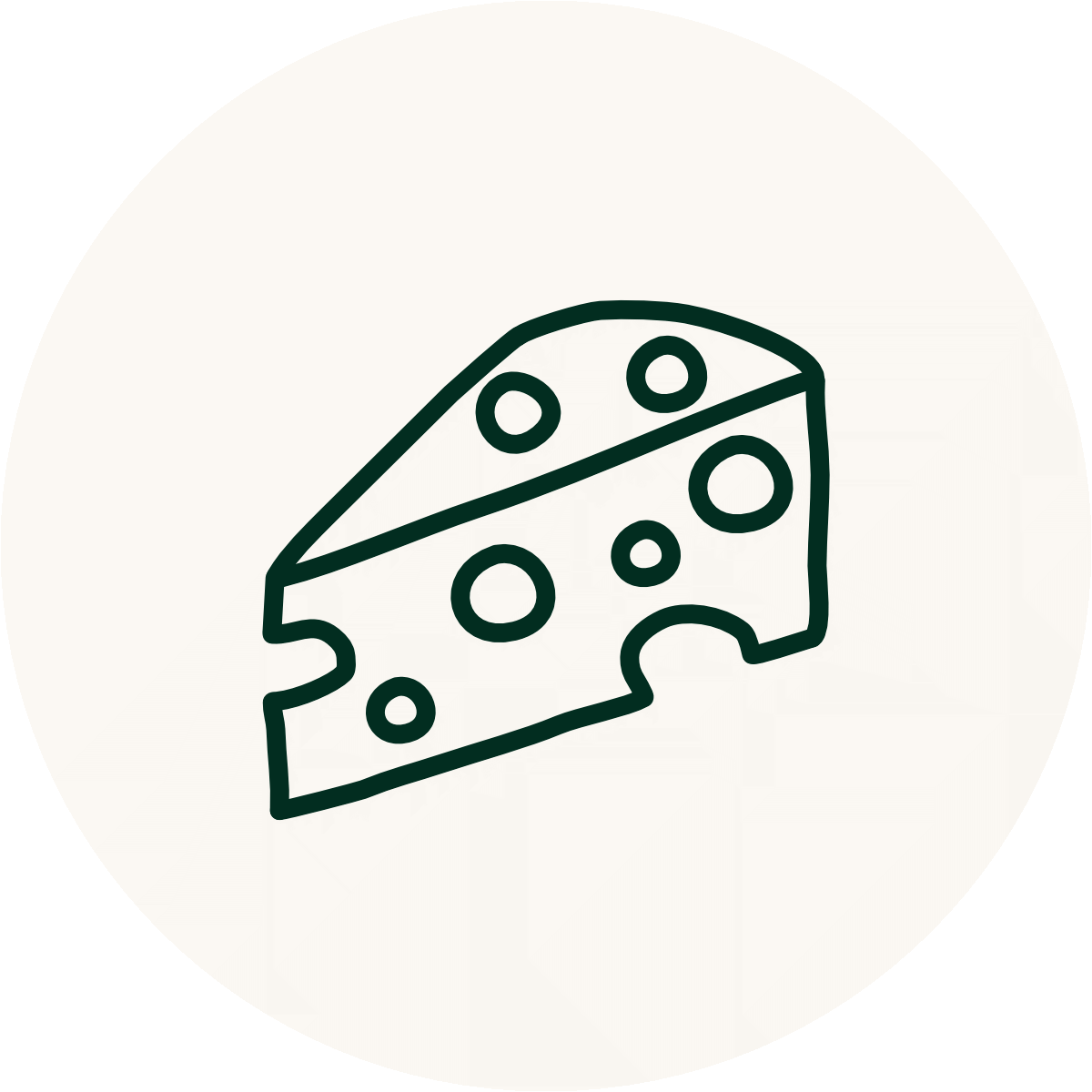 Clipart of a slice of cheese.