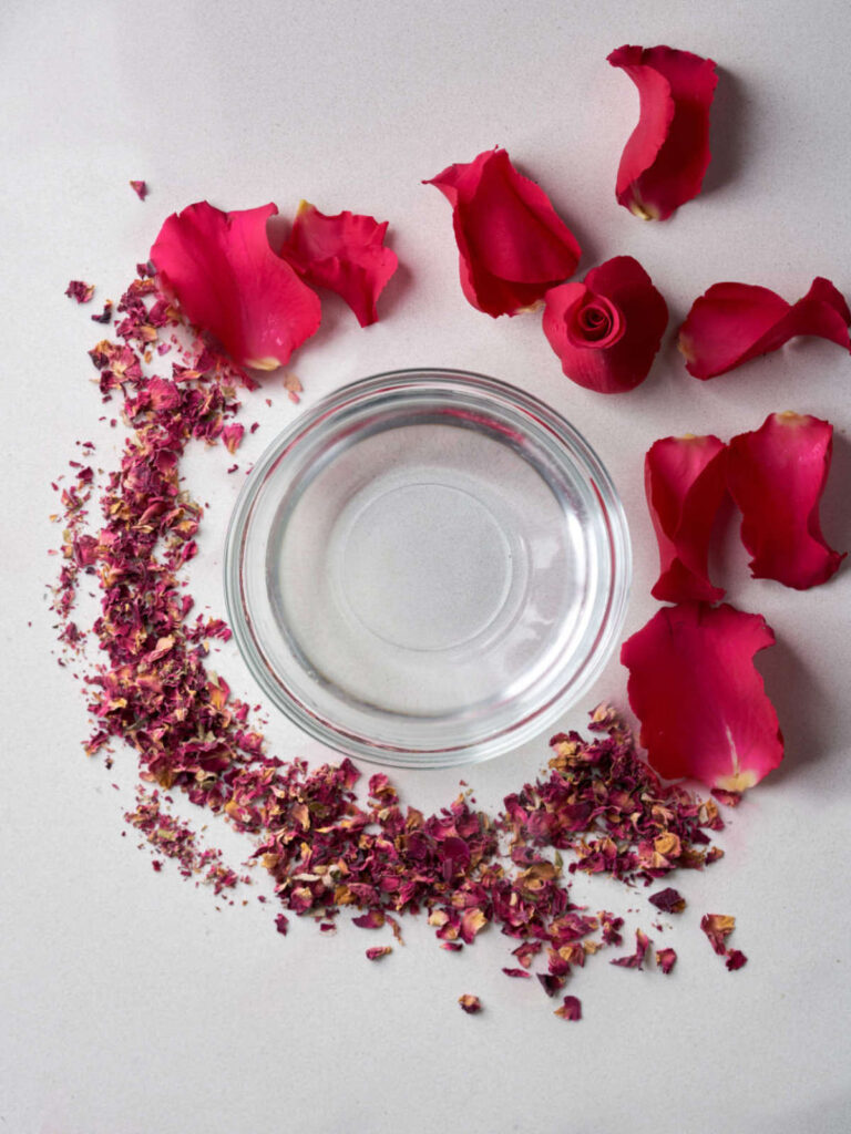 Homemade Rose Water (With Fresh or Dried Rose Petals)