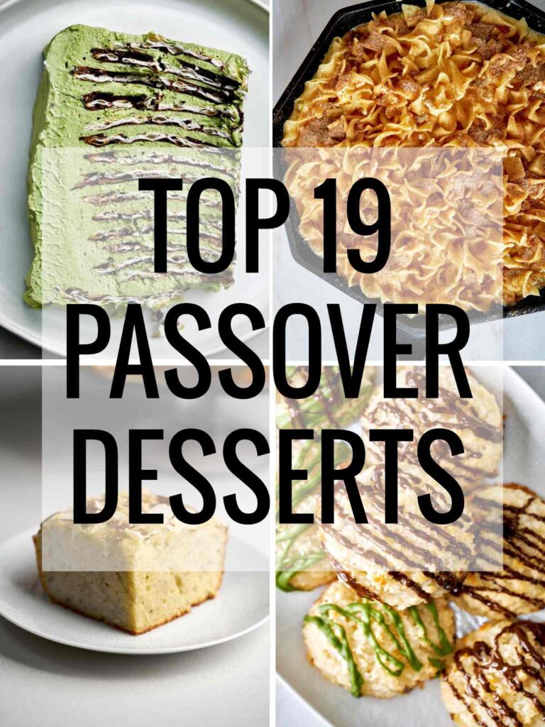 19 Passover Dessert Recipes