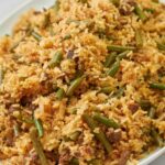 Lubia Polo – Persian Green Bean and Tomato Rice